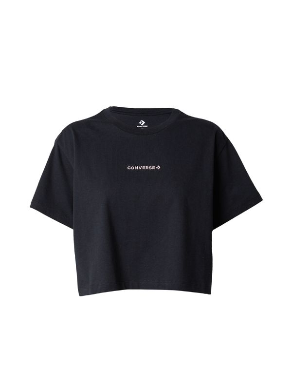 CONVERSE CONVERSE Тениска  розе / черно