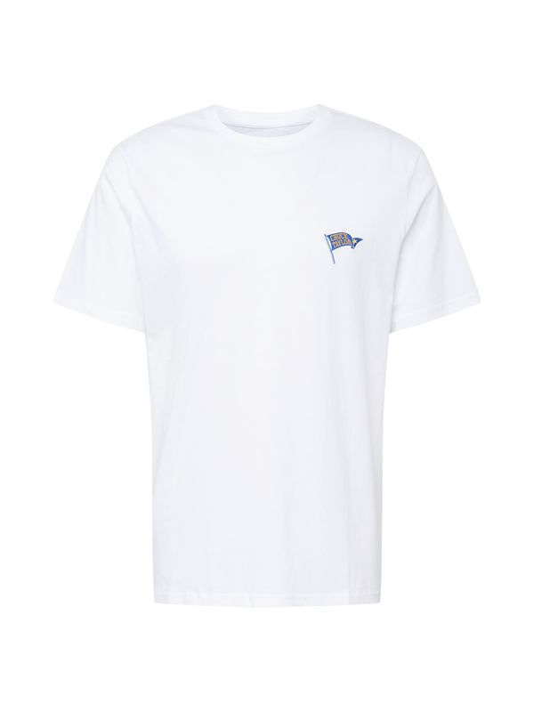 CONVERSE CONVERSE Тениска  синьо / къри / бяло