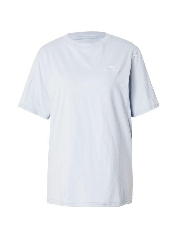 CONVERSE CONVERSE Тениска  светлосиньо / мръсно бяло