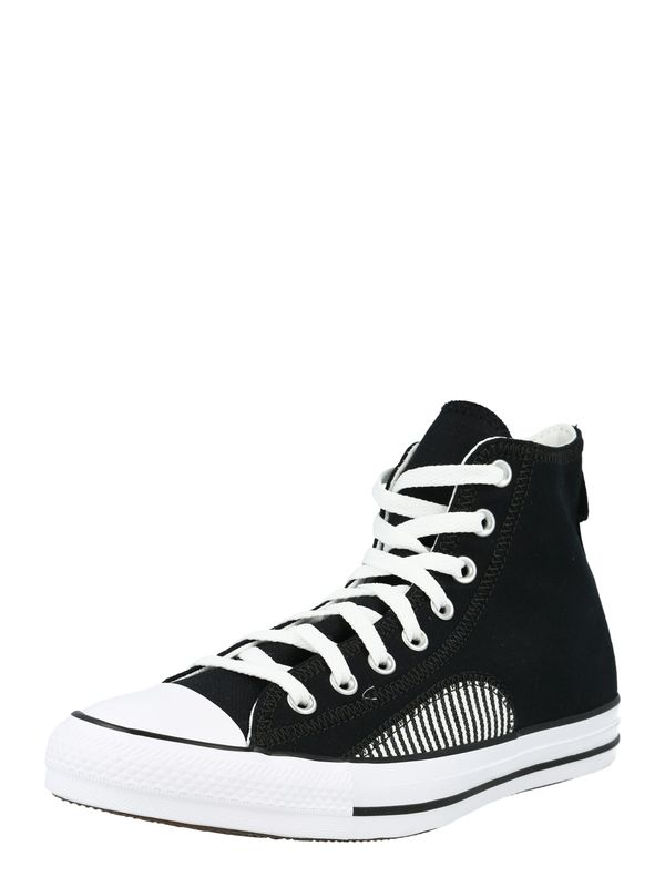 CONVERSE CONVERSE Високи маратонки  черно / бяло