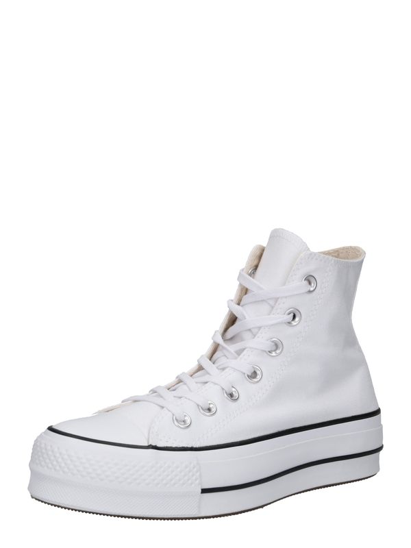 CONVERSE CONVERSE Високи маратонки 'Chuck Taylor All Star'  черно / бяло