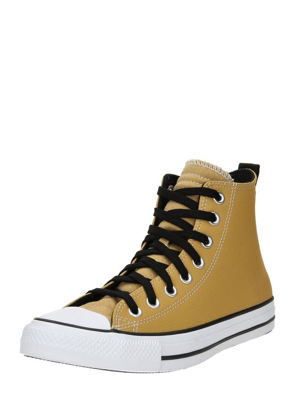 CONVERSE CONVERSE Високи маратонки 'CHUCK TAYLOR ALL STAR COUNTER'  камел / черно / бяло