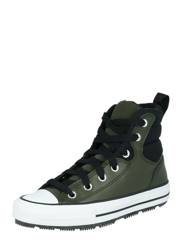 CONVERSE CONVERSE Високи маратонки 'Chuck Taylor All Star'  каки / бяло