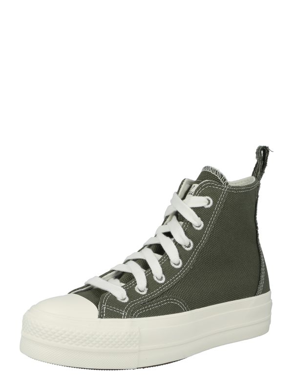 CONVERSE CONVERSE Високи маратонки 'Chuck Taylor All Star Lift'  зелено
