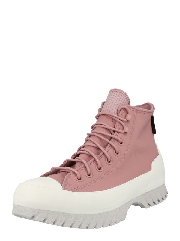 CONVERSE CONVERSE Високи маратонки 'Chuck Taylor All Star Lugged 2.0'  розе / бяло