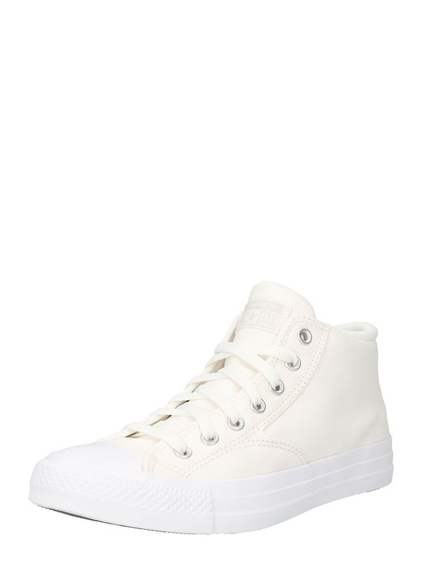 CONVERSE CONVERSE Високи маратонки 'Chuck Taylor All Star Malden Street'  светлосиво / бяло