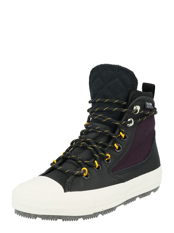 CONVERSE CONVERSE Високи маратонки 'CHUCK TAYLOR ALL STAR'  патладжан / черно