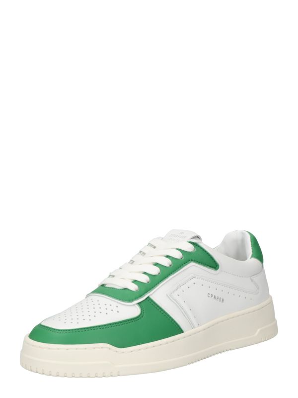Copenhagen Copenhagen Ниски маратонки '164M'  зелено / бяло