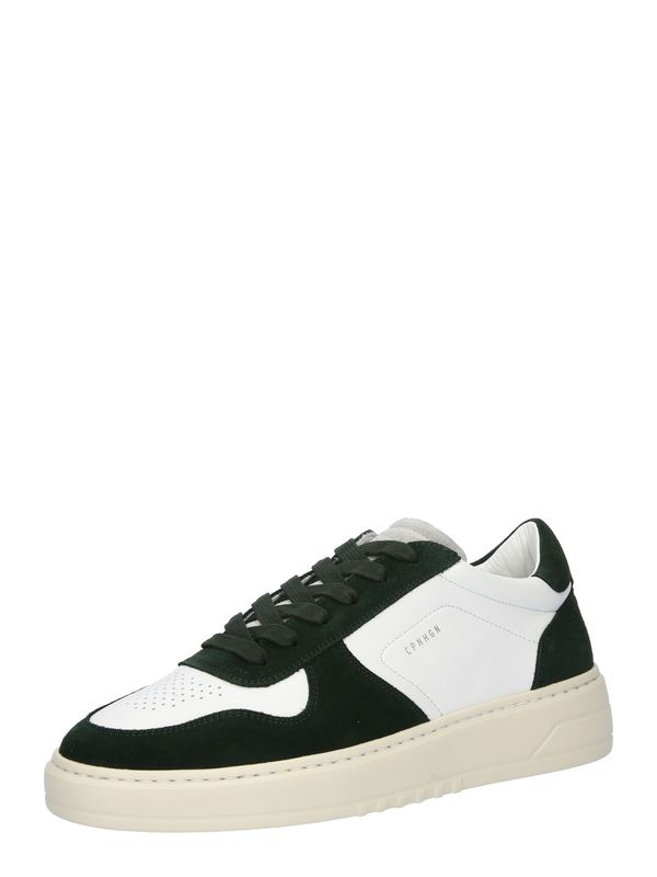 Copenhagen Copenhagen Ниски маратонки 'CPH77M'  тъмнозелено / бяло