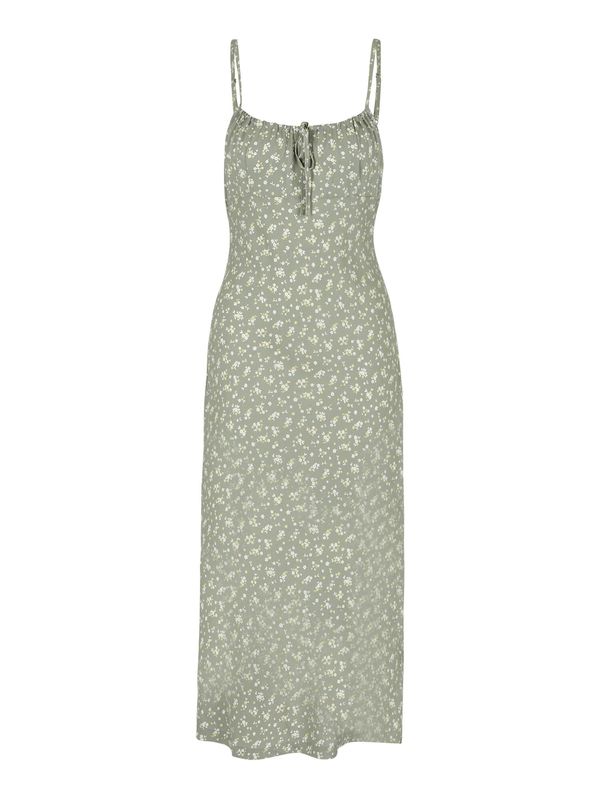 Cotton On Petite Cotton On Petite Рокля  жълто / тръстиково зелено / бяло