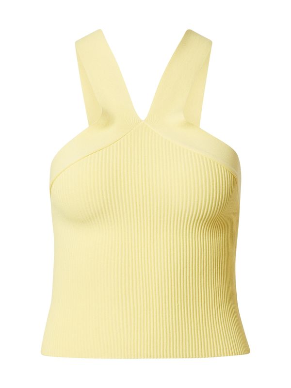 Cotton On Cotton On Плетен топ 'HALTER'  жълто