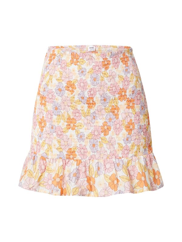 Cotton On Cotton On Пола 'SHIRRED'  светлосиньо / оранжево / розово / бяло