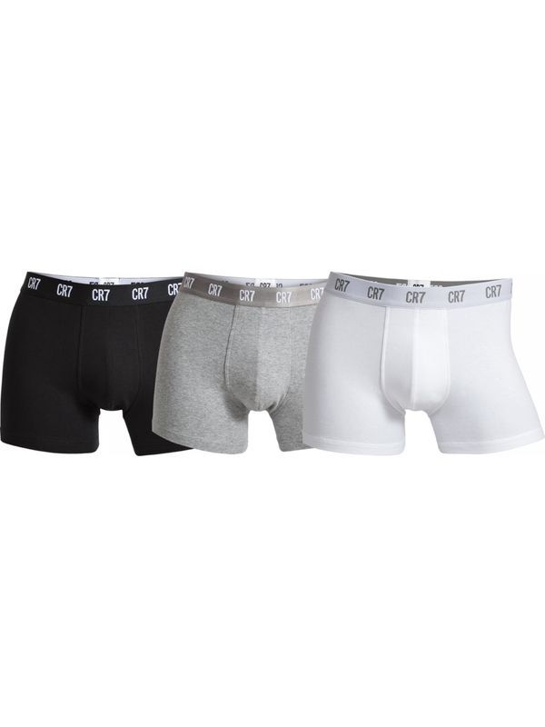 CR7 - Cristiano Ronaldo CR7 - Cristiano Ronaldo Боксерки  сив меланж / черно / бяло