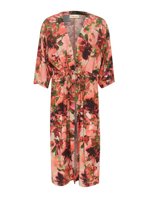 Cream Cream Кимоно 'Cania'  зелено / бледорозово / червено / винено червено