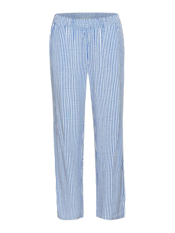 Cream Cream Панталон 'Tiah'  синьо / бяло