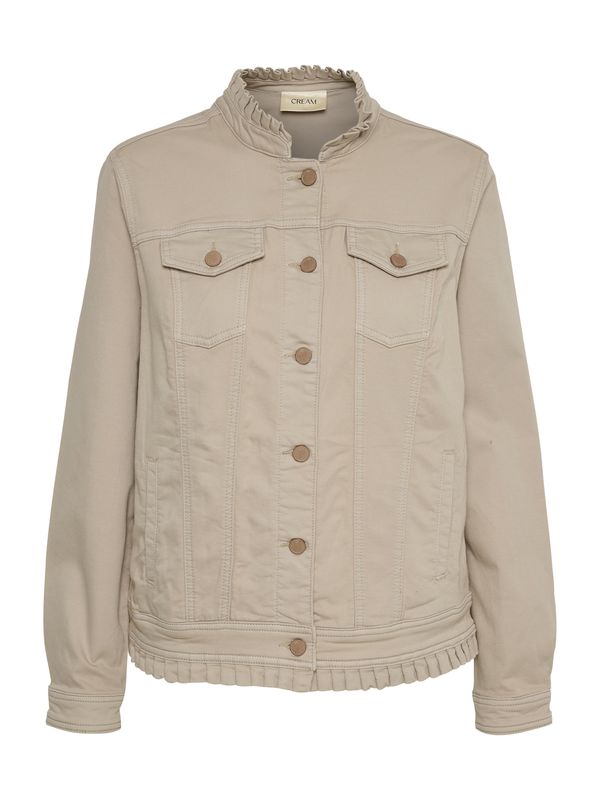 Cream Cream Преходно яке 'Nuka'  таупе сиво