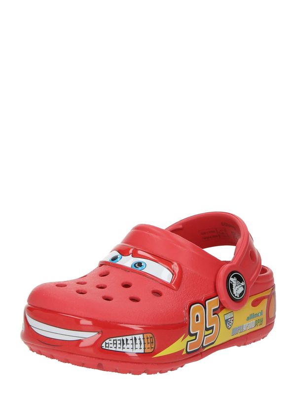 Crocs Crocs Отворени обувки 'Cars'  бежово / жълто / червено / бяло