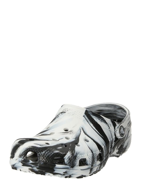 Crocs Crocs Отворени обувки 'Classic'  светлосиньо / черно / бяло