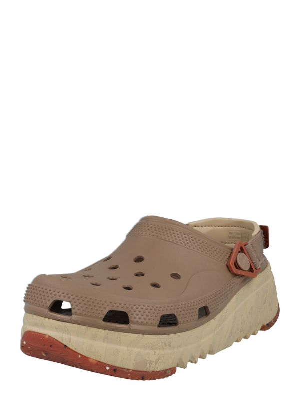 Crocs Crocs Сабо 'Hiker'  светлобежово / умбра / пастелно червено