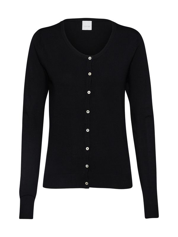 CULTURE CULTURE Плетена жилетка 'Annemarie'  черно