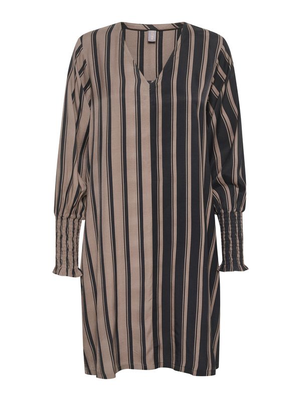 CULTURE CULTURE Рокля 'Emma'  нощно синьо / светлокафяво