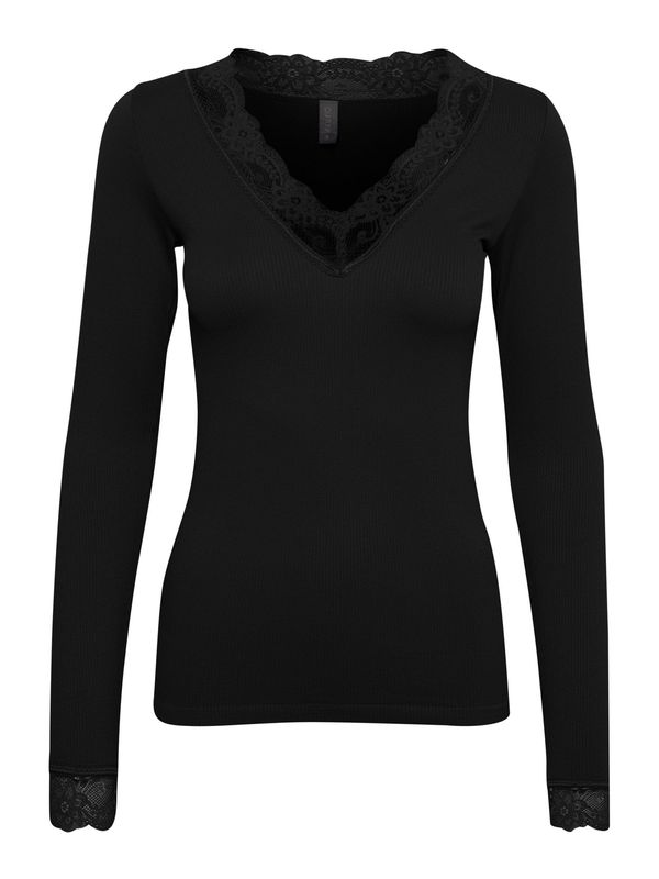 CULTURE CULTURE Тениска 'Camilla'  черно