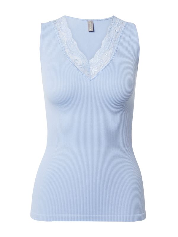 CULTURE CULTURE Топ 'Camilla'  опушено синьо