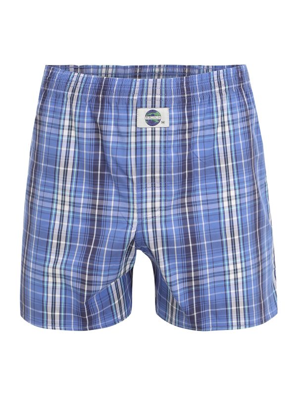 D.E.A.L International D.E.A.L International Боксерки 'Check'  синьо / тъмносиньо / бяло