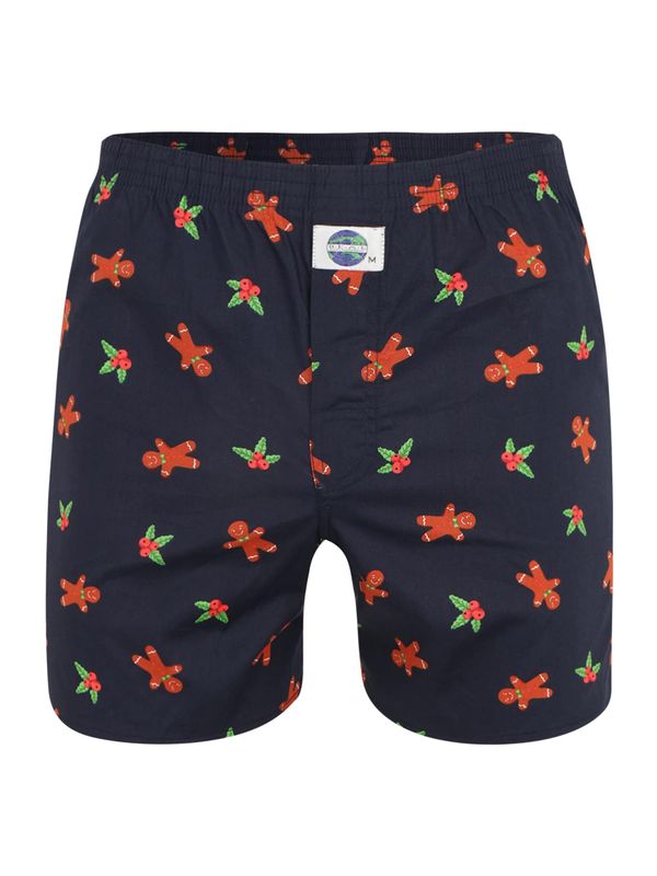 D.E.A.L International D.E.A.L International Боксерки 'Lebkuchen'  нейви синьо / пъстро