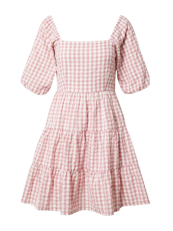 Daahls by Emma Roberts exclusively for ABOUT YOU Daahls by Emma Roberts exclusively for ABOUT YOU Рокля 'Sunny'  бледорозово / бяло