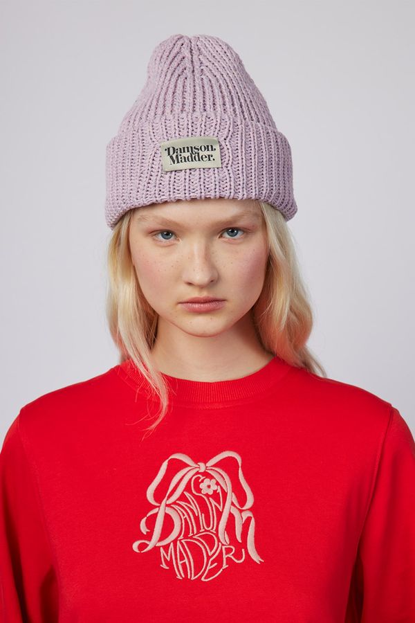 Damson Madder Damson Madder Шапка  розово / черно / бяло