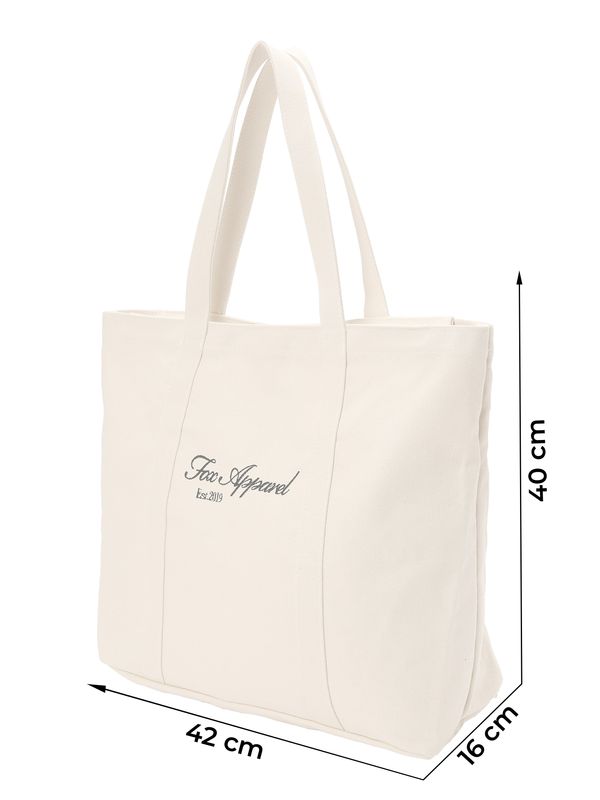 DAN FOX APPAREL DAN FOX APPAREL Чанта тип "Shopper" 'Joris'  черно / мръсно бяло