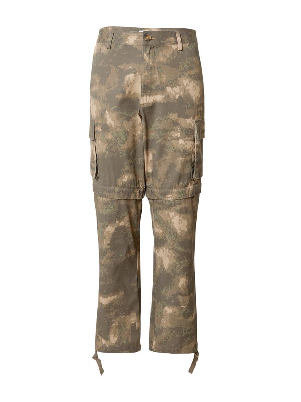 DAN FOX APPAREL DAN FOX APPAREL Карго панталон 'Kadir'  бежово / кафяво / каки