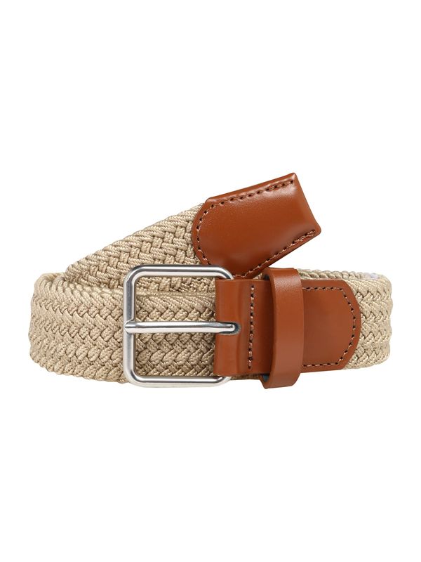 DAN FOX APPAREL DAN FOX APPAREL Колан 'Corvin'  бежово / коняк