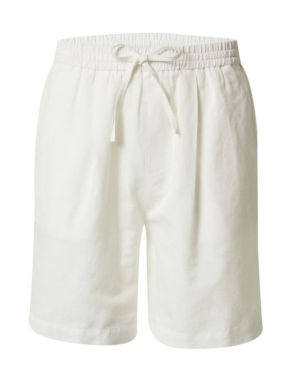 DAN FOX APPAREL DAN FOX APPAREL Панталон 'Darian'  мръсно бяло