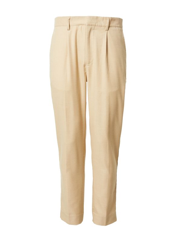 DAN FOX APPAREL DAN FOX APPAREL Панталон с ръб 'Ediz'  бежово