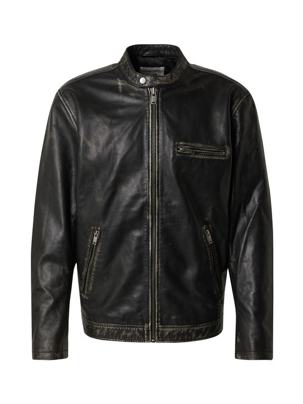 DAN FOX APPAREL DAN FOX APPAREL Преходно яке 'Kimi'  пастелно зелено / черно