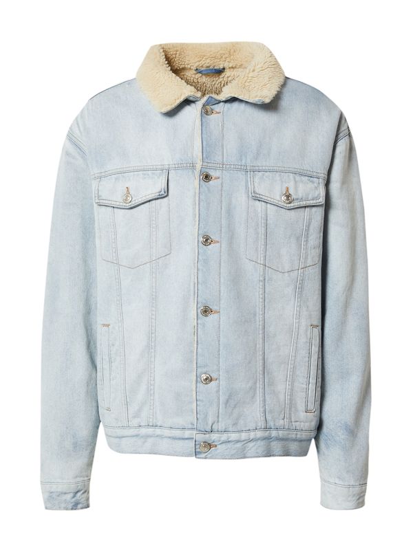 DAN FOX APPAREL DAN FOX APPAREL Преходно яке 'Tim'  бежово / светлосиньо