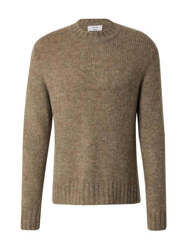 DAN FOX APPAREL DAN FOX APPAREL Пуловер 'Neo'  кафяв меланж