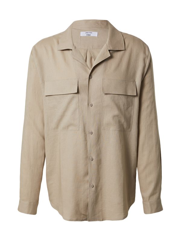DAN FOX APPAREL DAN FOX APPAREL Риза 'Luis'  тъмнобежово