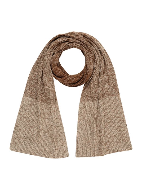 DAN FOX APPAREL DAN FOX APPAREL Шал 'Damien'  светлокафяво / кафяв меланж