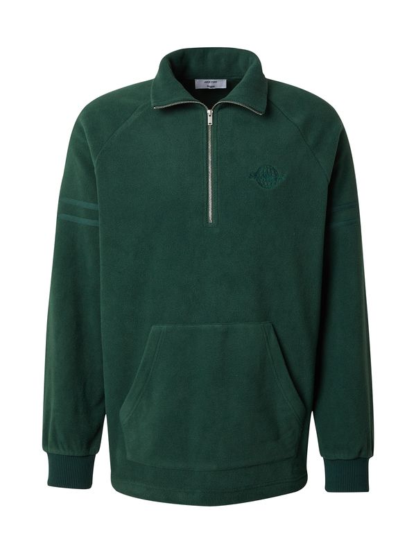 DAN FOX APPAREL DAN FOX APPAREL Суичър 'Leopold'  тъмнозелено