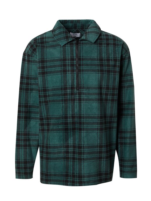 DAN FOX APPAREL DAN FOX APPAREL Суичър 'Magnus'  елхово зелено / черно