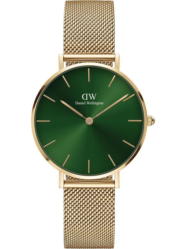 Daniel Wellington Daniel Wellington Аналогов часовник 'Petite Emerald G Green'  злато