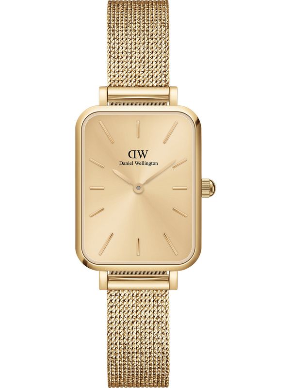 Daniel Wellington Daniel Wellington Аналогов часовник 'Quadro Unitone Gold G'  злато
