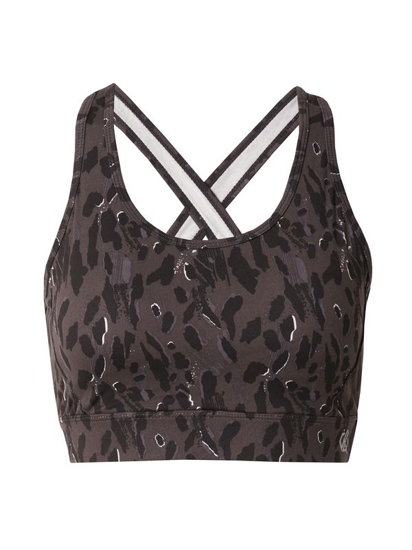 DARE2B DARE2B Спортен сутиен 'Swift II'  кафяво / сиво / черно / бяло