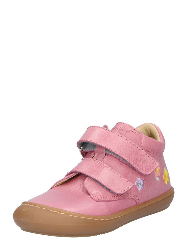 Däumling Däumling Обувки за прохождане 'Sissi'  жълто / зелено / лилав / бледоморав