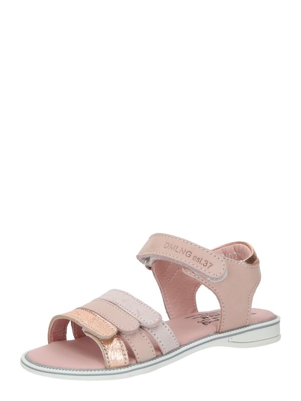 Däumling Däumling Сандали 'Vicki'  злато / бледорозово / розе