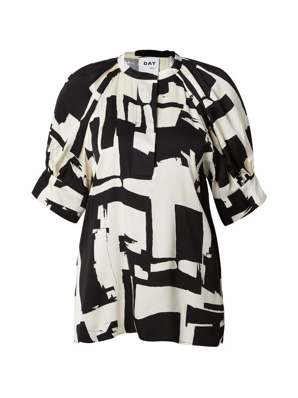 DAY BIRGER ET MIKKELSEN DAY BIRGER ET MIKKELSEN Блуза 'Venice'  екрю / черно