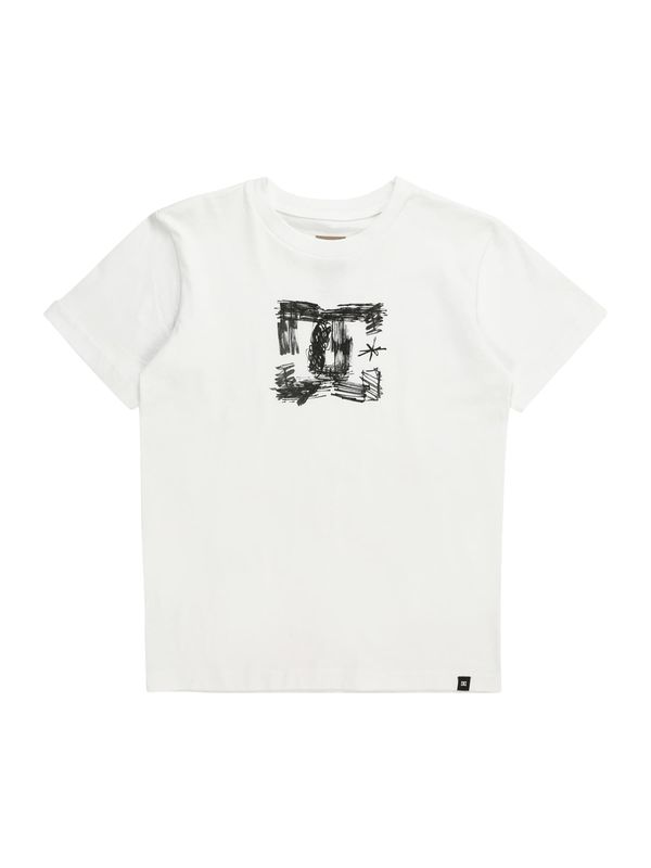 DC Shoes DC Shoes Функционална тениска 'SKETCHY'  черно / бяло